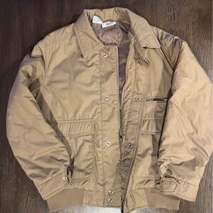 Vintage Lacoste Men's tan Lightweight Jacket